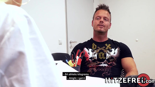 HITZEFREI Physician Gabi Gold gets boned by her patient