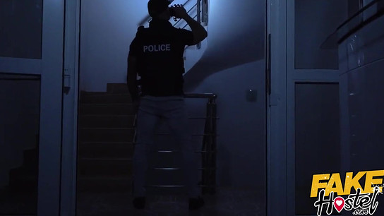 Faux Hostel in the fever of the night COUGAR and nubile nailed