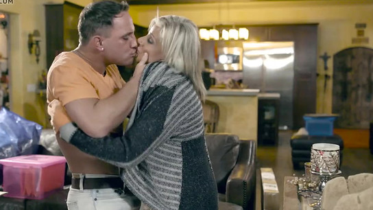 Guy Has Punch On His Much Senior Lady Next Door